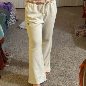 Victoria's Secret Cream Track Pants